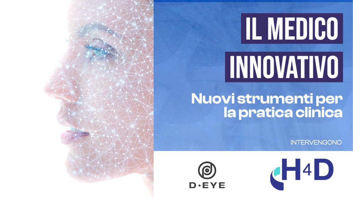 il #medico innovativo : nuovi strumenti per la pratica clinica con <a href="/DEYE2015/">D-EYE</a> e <a href="/H4Dev/">H4D - Health for Development</a> #digitalhealth #ehealth #ehealthalks #salutedigitale #mobilehealth
youtu.be/5YvFbFl6Xio