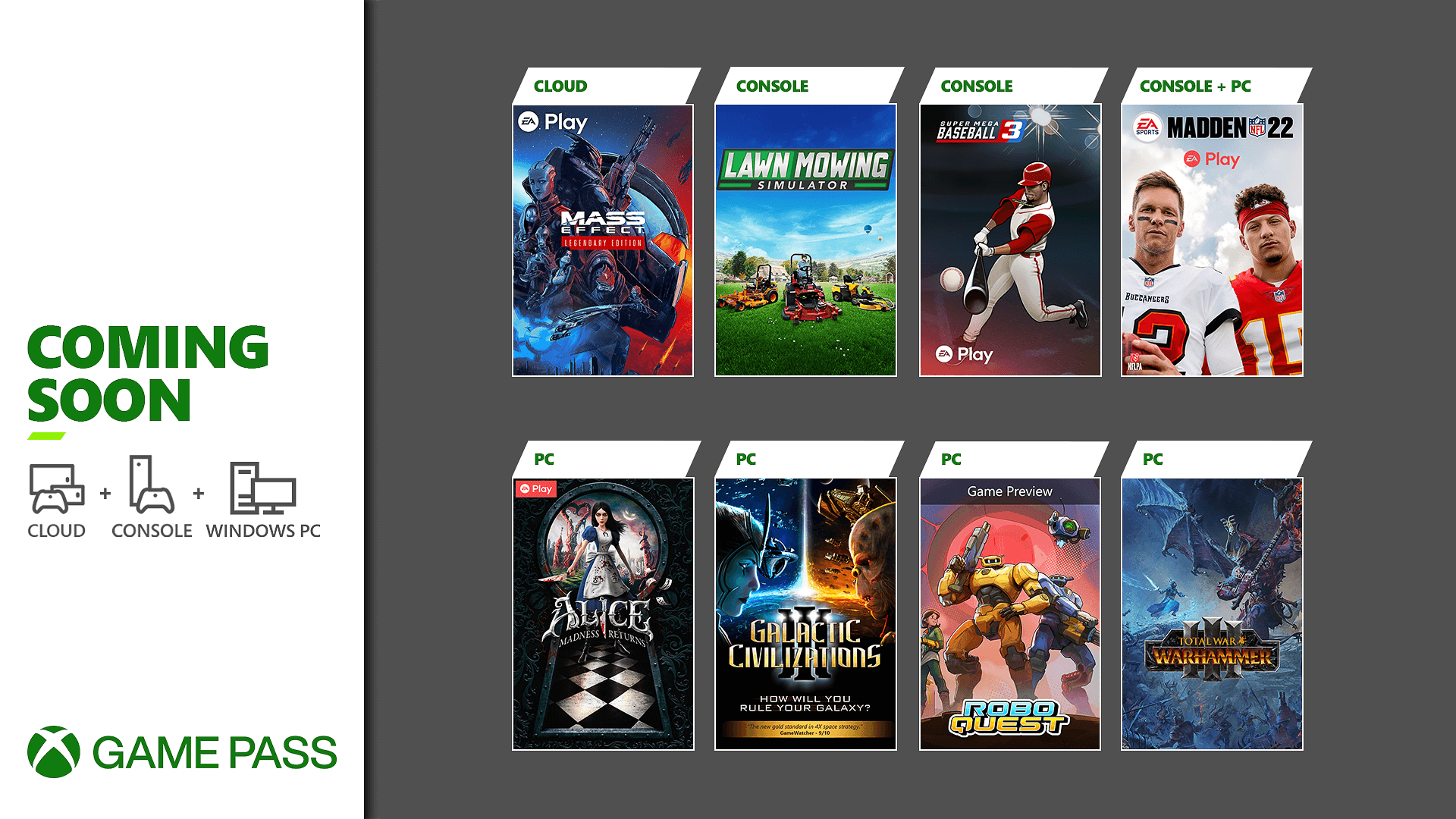 Xbox Game Pass on X: *opens Twitter, starts typing* heard you liked new  games, here's 8 more for you    / X