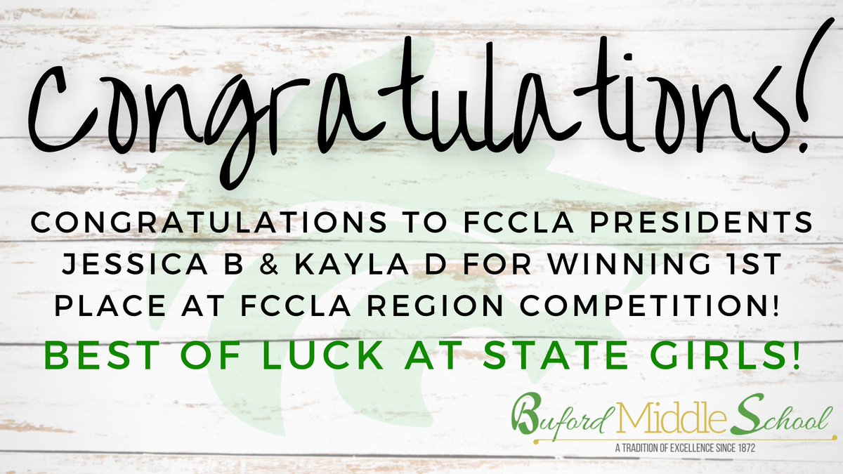 Buford Middle School (@bufordmiddle) on Twitter photo 