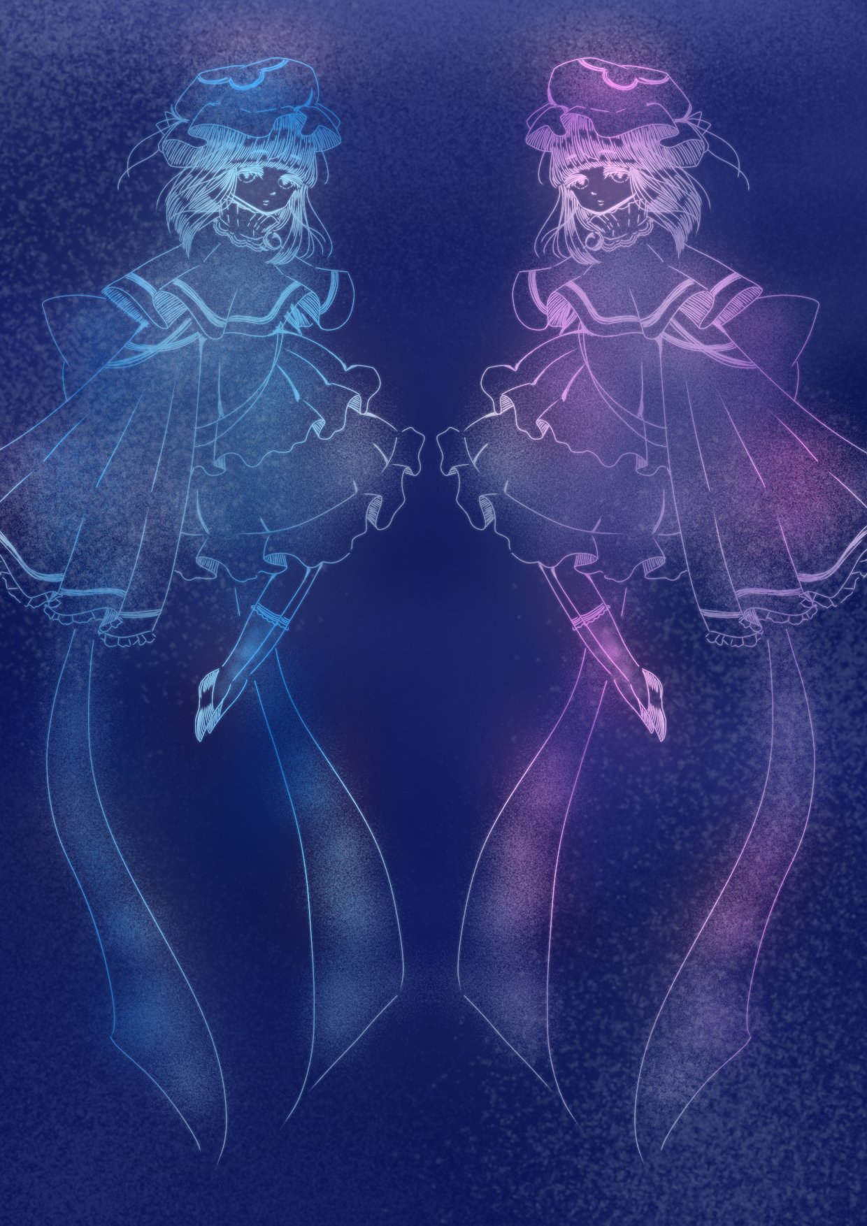 まかろん Twin Jewelry オリジナル イラスト オリジナルイラスト クラゲ 擬人化 擬人化イラスト イラスト好きな人と繋がりたい T Co Zx6h07vo51 Twitter