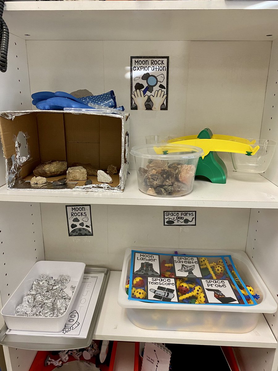 GESWhite0's tweet photo. This morning the kids walked into class to a new dramatic play center!! Yesterday for our professional development day I was busy creating a space center for our “OUTER SPACE” theme this week🔭🪐🚀👩🏼‍🚀🛰☄️ #GESshineon @EarlyGcisd https://t.co/4DQih5wpcV