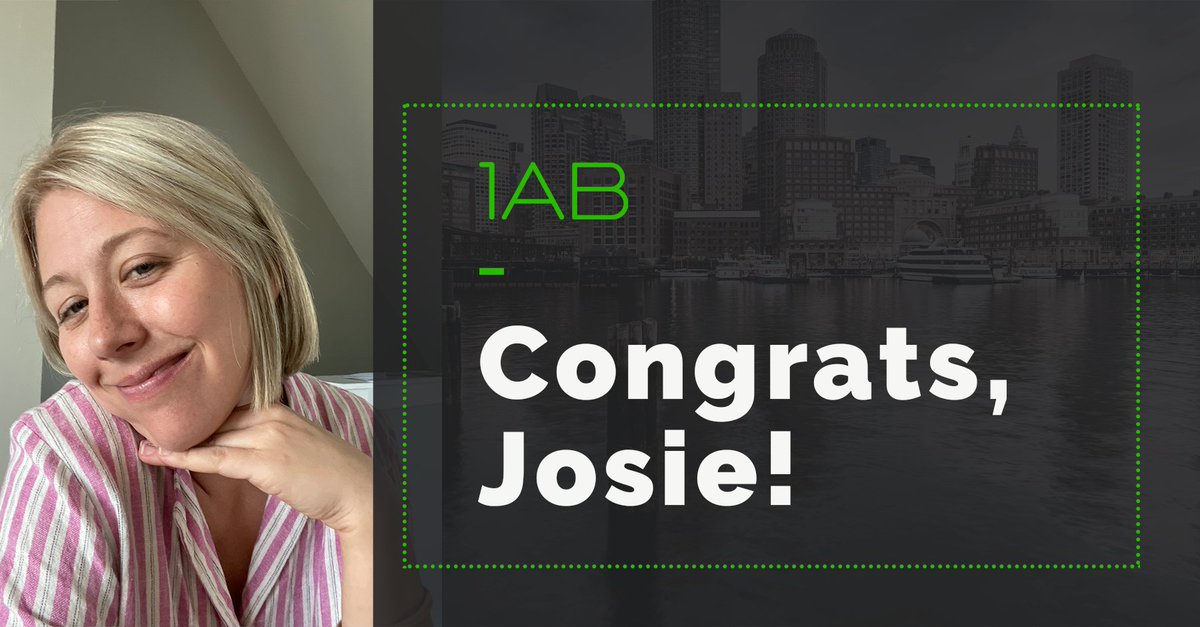 Let us tell you about @josie_isms. Our team loves her, clients love her, she pours into her work and today we're rewarding it by promoting her to Managing Director. Thanks for joining us on this crazy ride. We're honored to have you on this team. Congratulations!