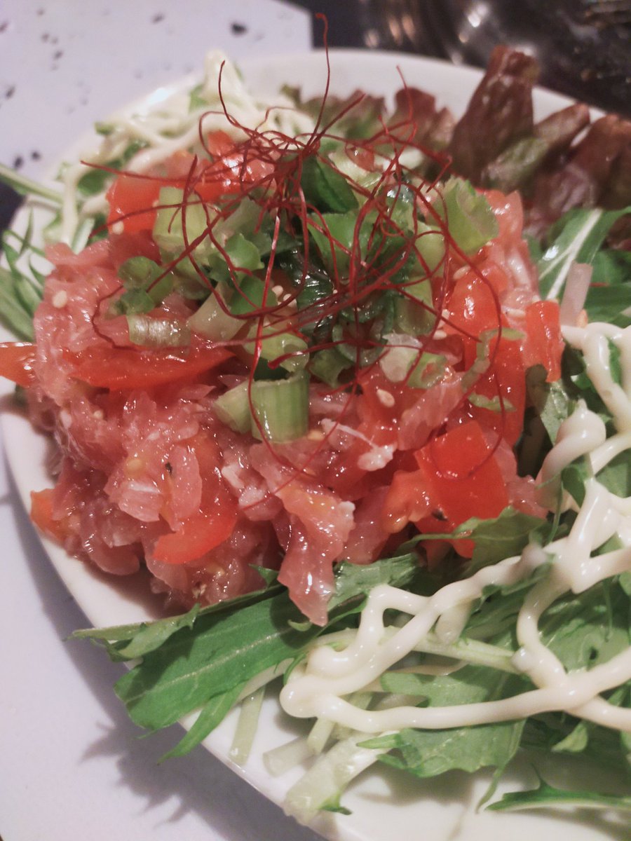 nozomi_JYT's tweet photo. 生田のメタル焼肉『グルーピードールズ』の数々の逸品
1.生ハム・ボネット
2.杏仁メイデン
3.モッツ煮ークルー
メタルヘッズなら喰らっときな
https://t.co/K2bVAQLvqQ
#ILHM
#HEAVYMETAL
#GROUPIEDOLLS
#グルーピードールズ
#メタル焼肉 https://t.co/18qv4YhhIV