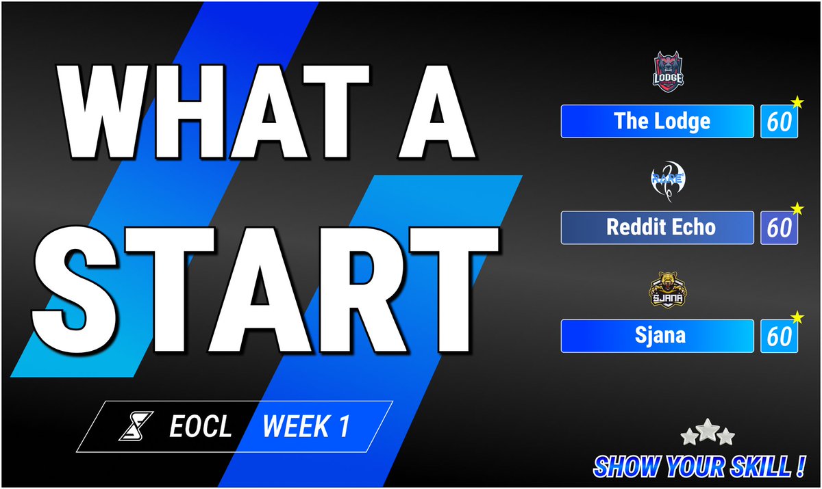 A great start for <a href="/CocSjana/">sjana CoC</a> ,The Lodge and <a href="/RedditEchoCoC/">Reddit Echo CoC</a> !
These three teams are off to a perfect start to their season with a Perfect War, in their first match, and with the no super troops regulate !

Most informations in our server 👉🏼 discord.gg/heJPpVBRq7

#ShowYourSkill