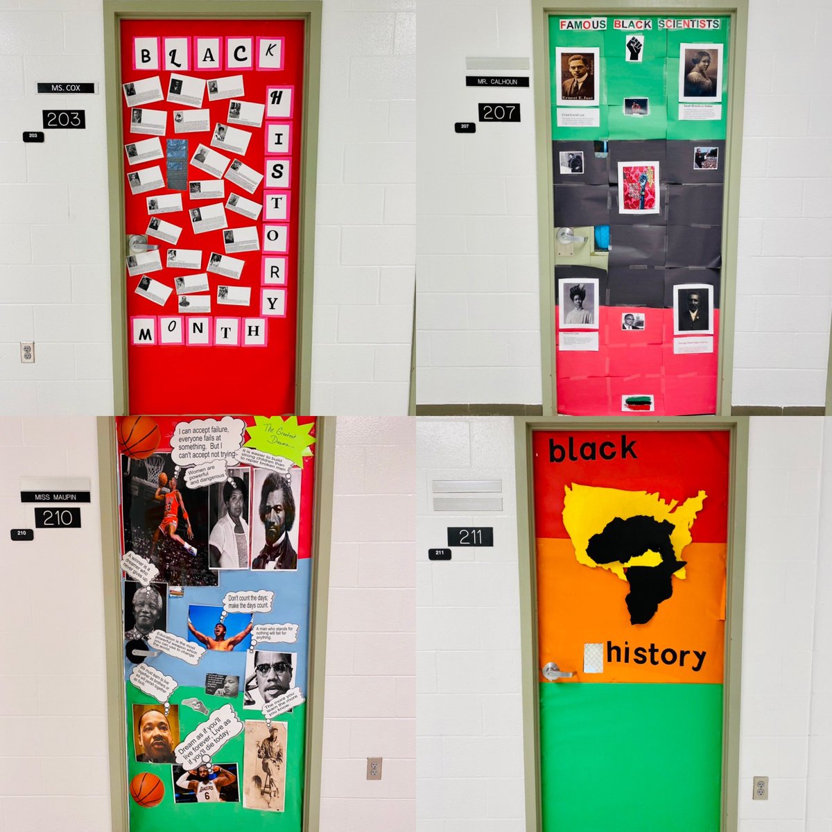 MinorDaniels's tweet photo. Our students did an incredible job of bringing Black History to life! We just love these beautiful creations. Black History is American History. We celebrate every day! #BHM2022 #Blackhistorymonth2022 #BHM https://t.co/X9XKds6fMX