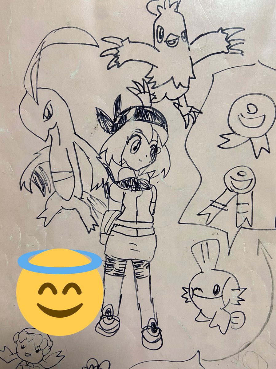 ルビサファキッズだったのですが、小学生の時のノート、いいですね…笑 