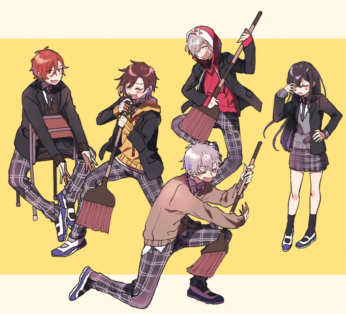 掃除時間の一族🎶 