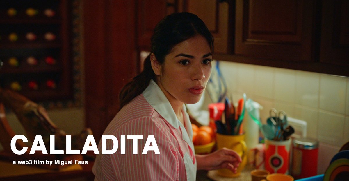 gm twitter fam... excited to share that i will be serving as a co-executive producer on <a href="/miguelfaus/">Miguel Faus 🎥 CALLADITA FILM</a>' web3 feature film CALLADITA

the short film was picked up by HBO and via NFT release we hope to fund the feature

⬇️⬇️
💻: discord.gg/7eC5HAwZ
🎥: calladitafilm.com