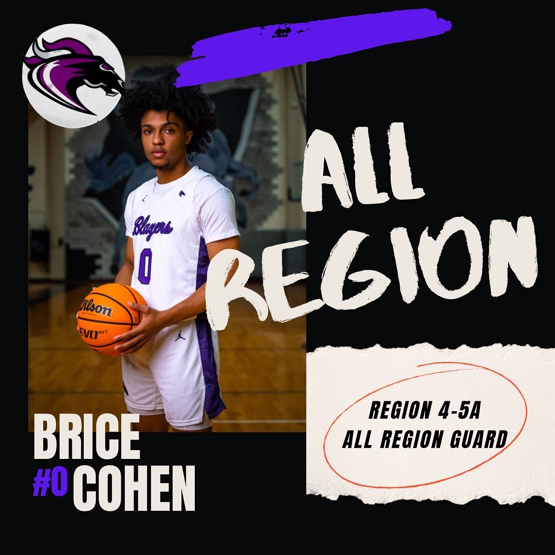 Congrats to our spectacular Student Athlete being recognized for their talents!!

GG Jackson Region 4 - 5A Player of the Year

ALL-REGION
Brice Cohen
Xavier Moultrie
Donovan Rivers

#ViewCounty #NextLevel