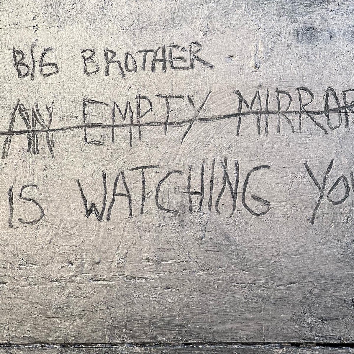 [MIRROR - SÉRIE EMPTY]

63x95 cm
Technique mixte sur ancien cadre de miroir en bois 
2022

Bientôt dispo sur mon site alinalalala.com

#mirror #artwork #artgallery #artcurator #artcurator #artoftheday