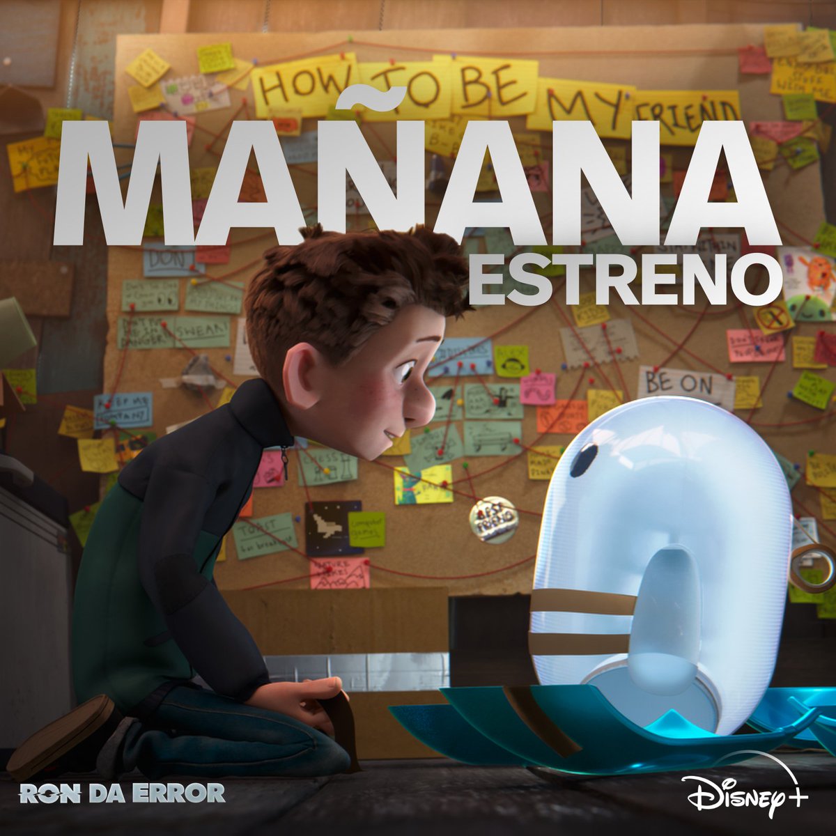 mydisneylatino's tweet image. La base da datos de diversión ha sido actualizada 🤖

Mañana llega el estreno de #RonDaError a #DisneyPlus.