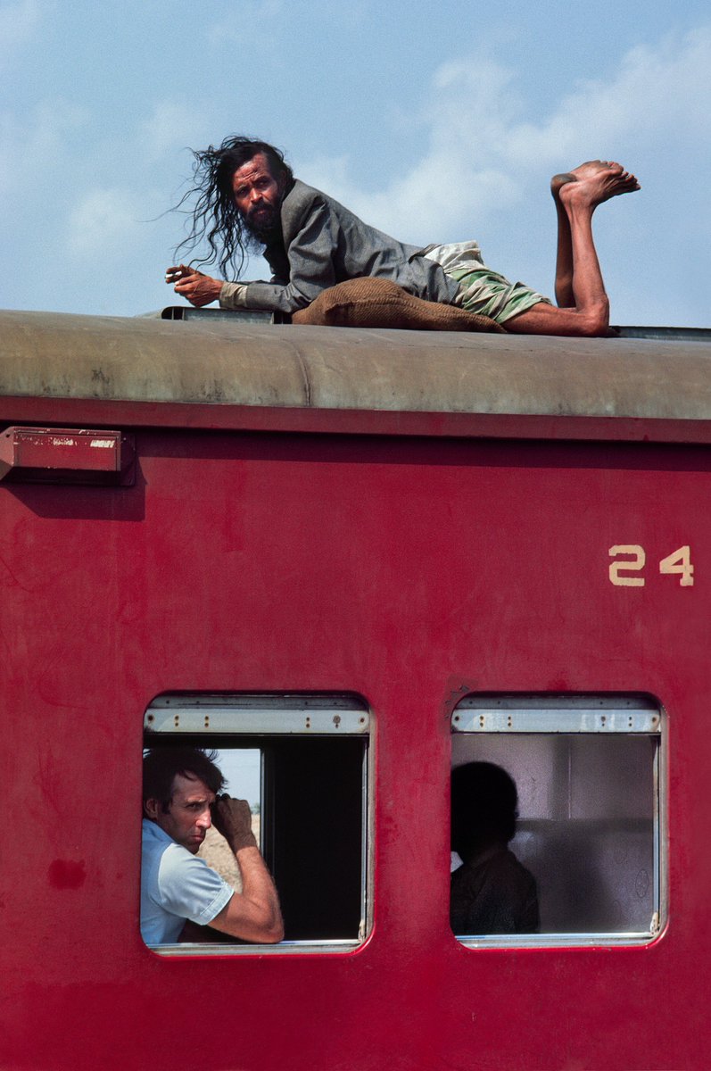 McCurryStudios's tweet photo. Train from Dhaka to Chittagong, Bangladesh, 2003. https://t.co/zFnhKOFLFu