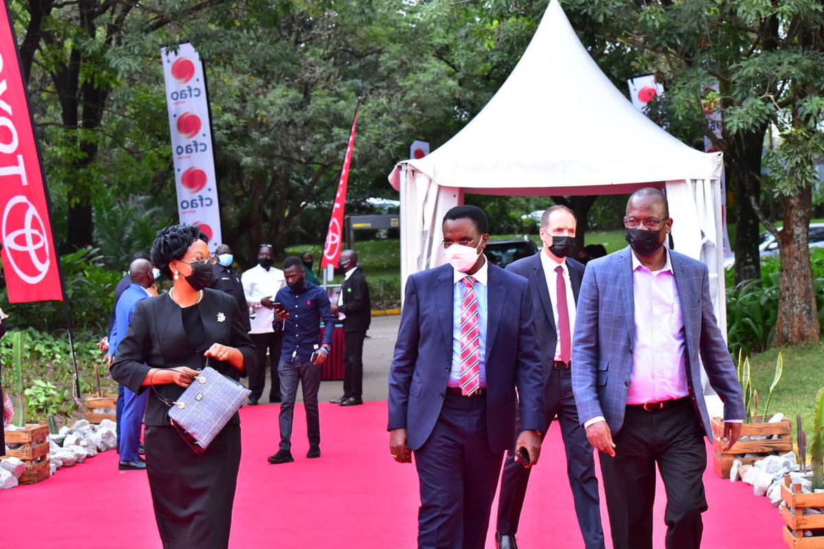 Toyota_UG's tweet image. Guests arriving at the launch. 
#NamesHavePower #CFAOMotorsUganda