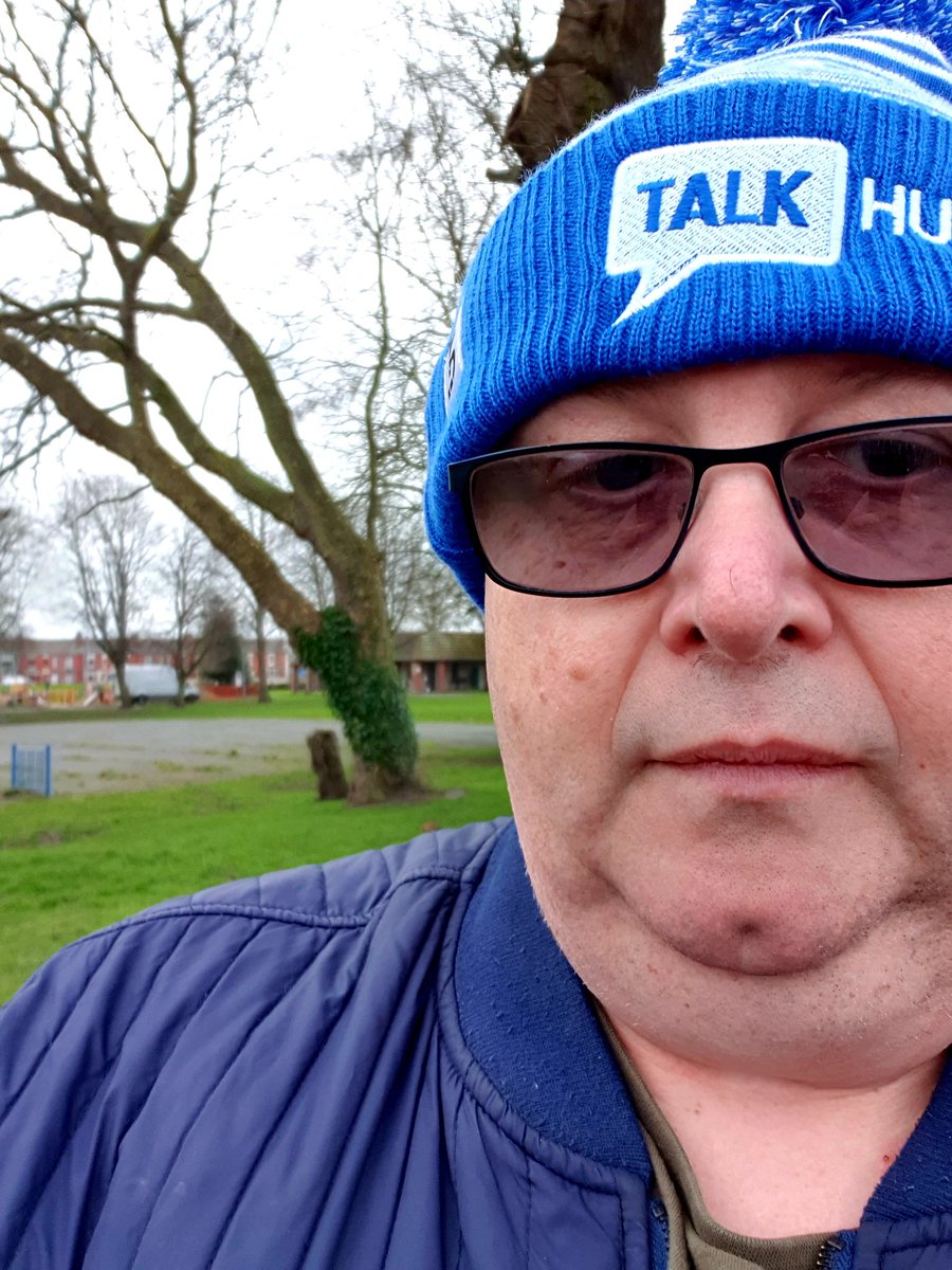 DaveApp's tweet photo. A nice walk around Vicky park,today I'm sporting my #HatOfTheDay from @TALKHUB_ #TakeNotice #MentalFitness #StayActive #GetWarrTalking https://t.co/yyDAMK0IFM