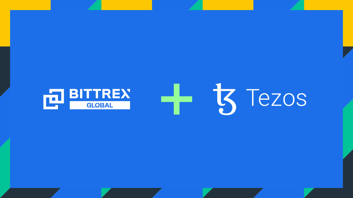 Today, <a href="/BittrexGlobal/">Bittrex Global</a> announced that it will be exploring the integration and listing of @Tezos tokens.

This announcement reflects a growing chorus of financial service institutions expressing their interest in #Tezos.

#BlockchainEvolved