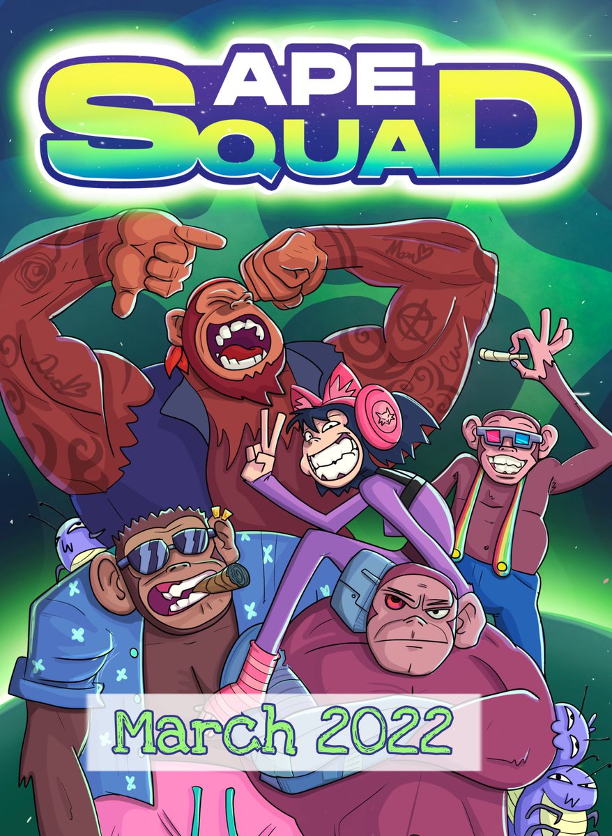 ApeSquadPSS's tweet photo. Launching Soon!! 🚀 https://t.co/tA1cCorcuU