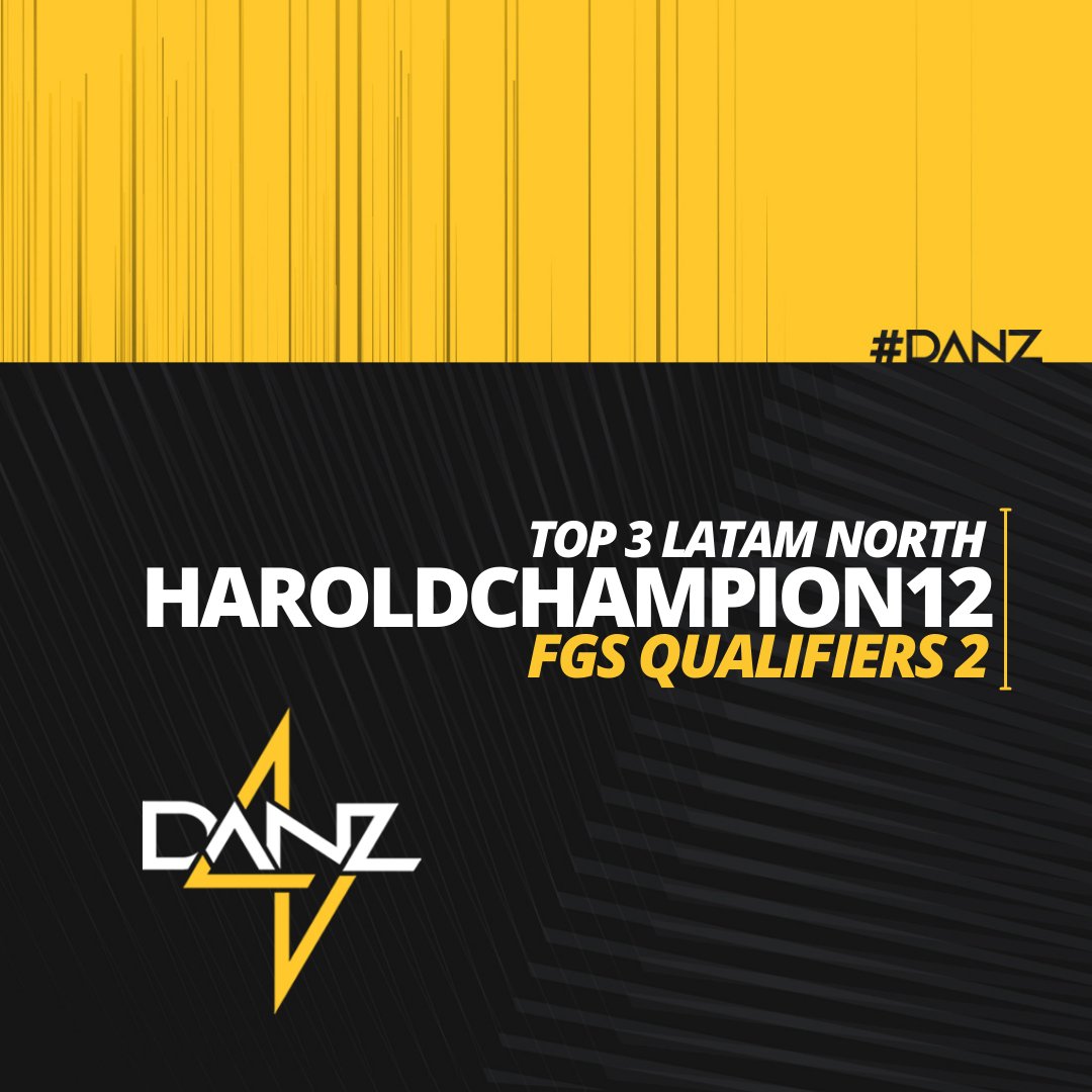 dnzesports's tweet photo. @HaroldChampion_  Achieved Top 3 of Latam North FGS Qualifiers 2.  #FIFA22 #FGS2 https://t.co/ZNC1oWJGU0