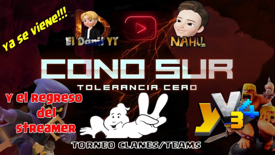Sip regreso al mundo del streaming con mucha variedad en este nuevo comienzo pero estaré en este torneo acompañado de dos grandes streamer <a href="/ElDamiYT/">El Dami YT</a>  <a href="/nahusb17/">NAHUtm</a> y un equipaso detrás de este torneo de clash por los viejos tiempos no te quede sin participar