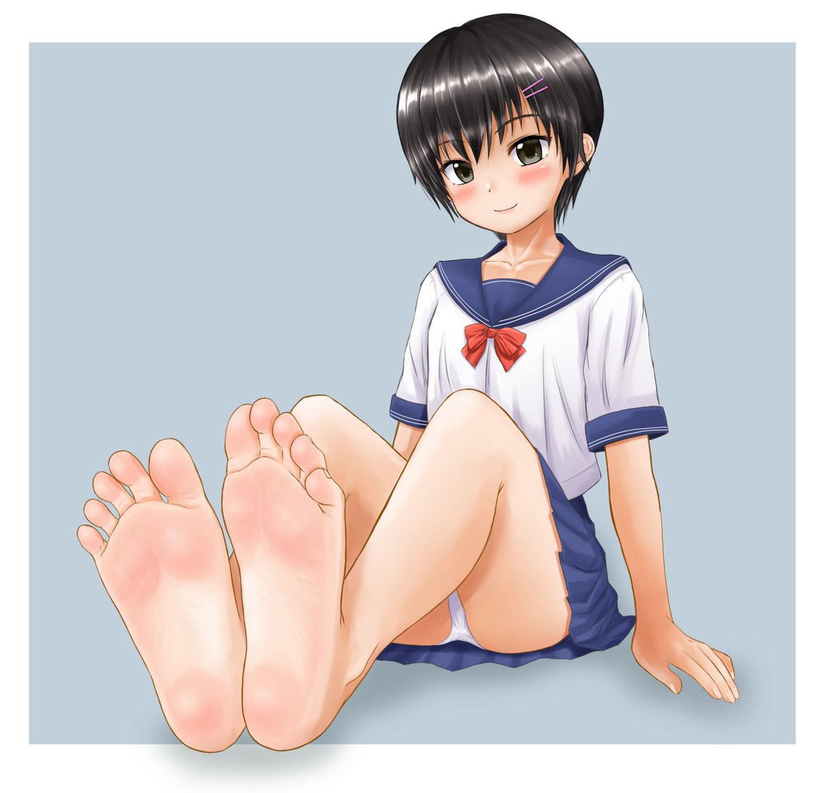 足裏見せてくれるJC
#足裏 