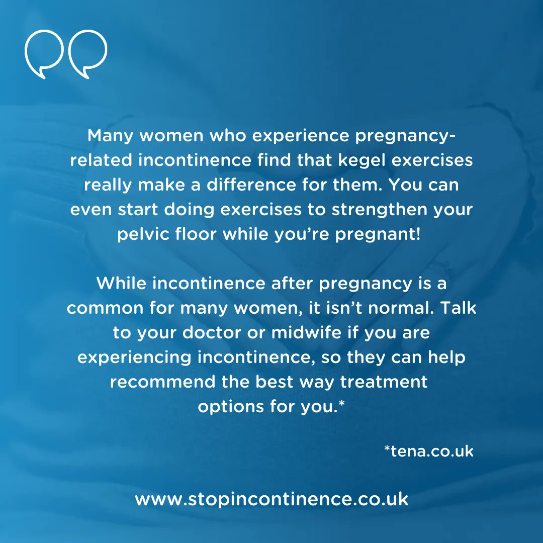 New U Incontinence Clinic tweet media