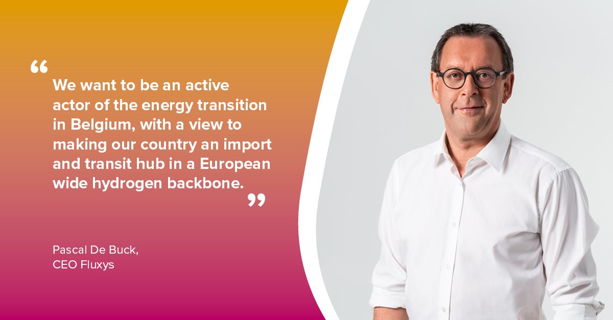 FluxysGroup's tweet photo. Belgian consortium #Hyoffwind, has signed ✍️ an agreement with John Cockerill and @BESIXOfficial to design and build a #greenhydrogen production unit in #Zeebrugge: https://t.co/Jdyn9qEpOZ https://t.co/dQxLQirnMd