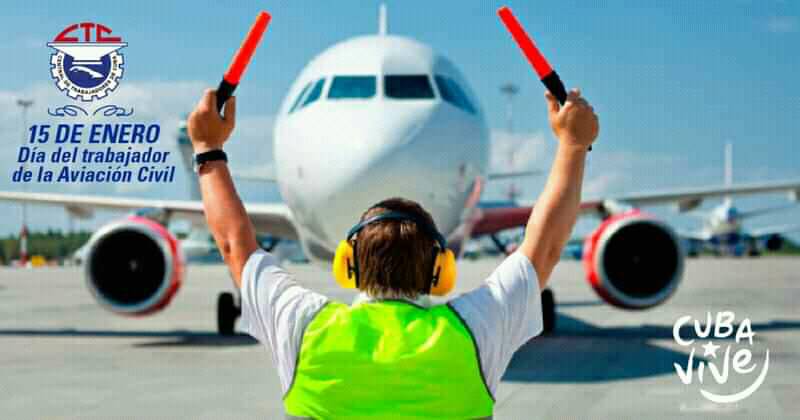 SolYosvany's tweet photo. El Consejo Provincial de las Brigadas Técnicas  Juveniles en la provincia de Matanzas le trasmite las mas sinceras Felicitaciones a todos los trabajadores de la Aviación Civil y en especial a a sus jóvenes que hoy están de aniversario. Muchas Felicidades .@JeillerB @CienciaJoven1 https://t.co/77uDQUFlAE