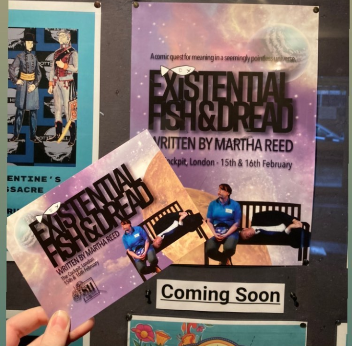 It's opening night tonight!🥳

Thank you SO MUCH to all the brilliant people who have bought tix. After two years of covid cancellations, we are so excited to be back on stage tonight.🐟✨

There are still a few tix left if you want to come! linktr.ee/stephhartlandp…