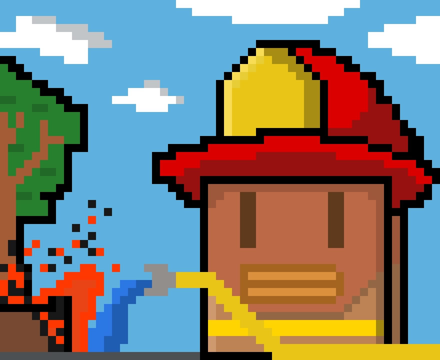 The firefighter duck arrives in the collection, wait for real fires since the kingdom is very peaceful

opensea.io/collection/duc…
Thanks for your attention

#NFT #NFTGiveaway #NFTs #NFTCommumity #nftart #NFTartist #opensea #OpenSeaNFT