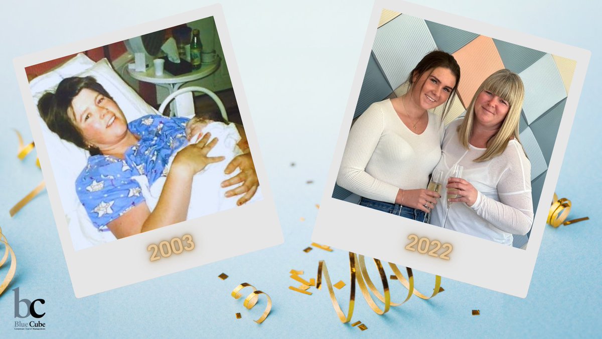 What were you doing in 2003?
Our Ops Director, Tracey Wilson gave birth to her daughter Libby.
Remarkably, Libby now a 19-year-old recently started as trainee in our Finance team. 
As we turn 19, we celebrate our ‘family culture’. For Tracey and Libby it really is a family thing!