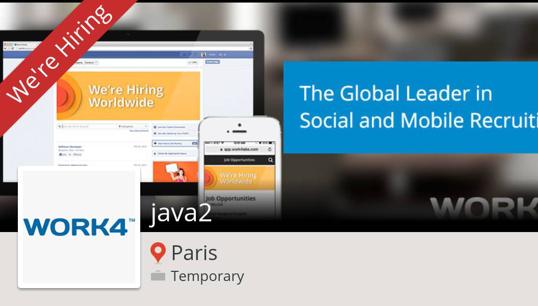 cbproduit's tweet image. #java2 (#job) wanted in #Paris. #Work4Beta workfor.us/0h0i357