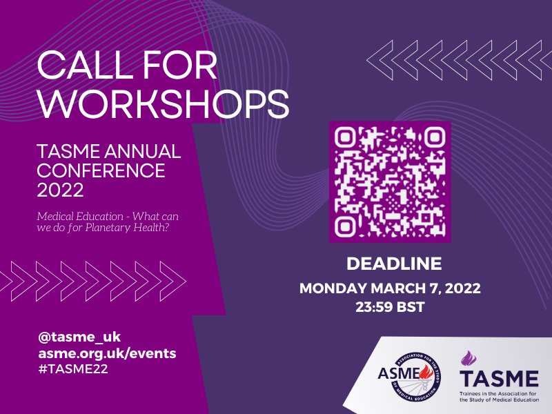 tasme_uk's tweet photo. make sure to submit your abstracts for #TASME22 

All things MedEd welcome!

All the details are on: https://t.co/3pH0obiFnX

Any questions please ask! 

#TASME 
#sustainability
#responsiblemeded
#climatechange
#planetaryhealth
#greencurricula https://t.co/64Uw0eej22 https://t.co/oW5IkJygpI