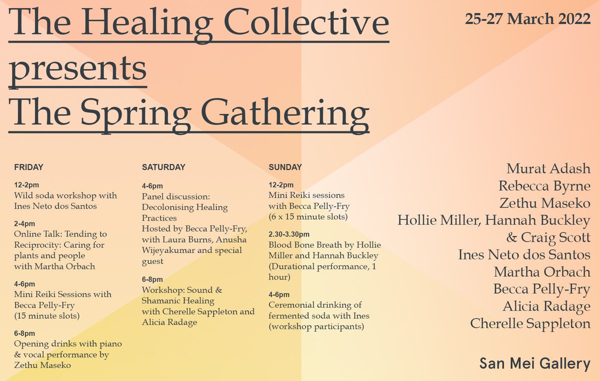 CKSappleton's tweet image. Fresh from Art et al and the Healing Collective - mailchi.mp/16ed5388a2dd/f… JOIN US!!