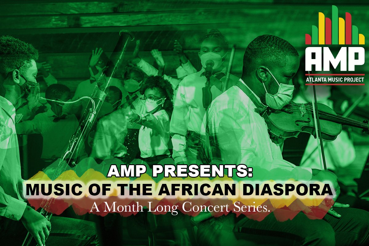 ATLmusicproject's tweet photo. Announcing our Third Annual "Music of the African Diaspora Festival!" Concerts held all throughout the month of March - https://t.co/UFTU6PQr6s #BlackHistory #BlackExcellence #AfricanDiaspora #LiveMusic #YoungArtists #MusicEd #ATLmusicproject https://t.co/7PRrdJpnju