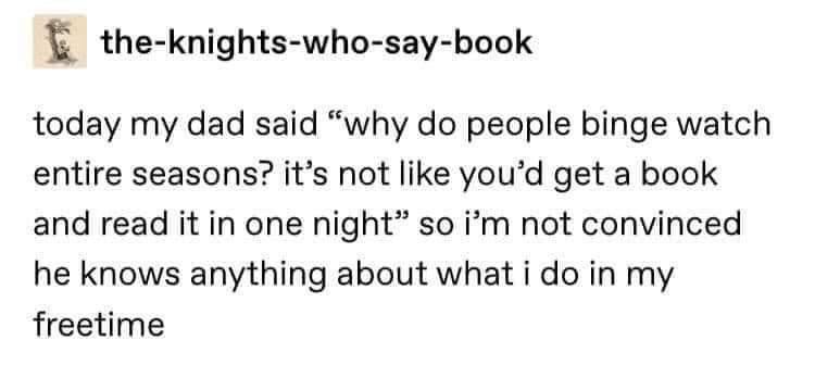 come on, dad 😏😏😏