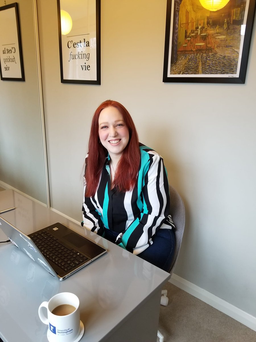 RealMrsAFrench's tweet photo. Finished my first day as an editor @Healthgrades! I'm so excited to be a part of the team!
#firstday #NewJob #editor #redventures #remotework #homeoffice #soexcited #life #mylife #dreamjob https://t.co/chuZQsFZ5U