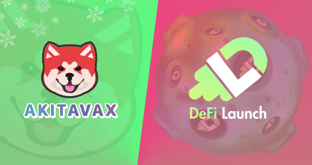 akitavax's tweet photo. 🔺We are happy to announce our new partnership with @defi_launch. 

@defi_launch is a #multichain project incubator based on #BSC, #Fantom, and #Avalanche Networks. 🚀🐶

Here is their presale link: https://t.co/E1B2zQPHs3 

#TheMascotOfAvax #Presale https://t.co/ZHM3G1IBGu