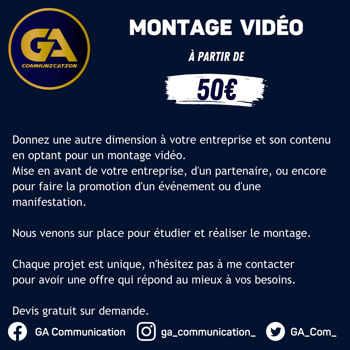 GA Communication tweet media
