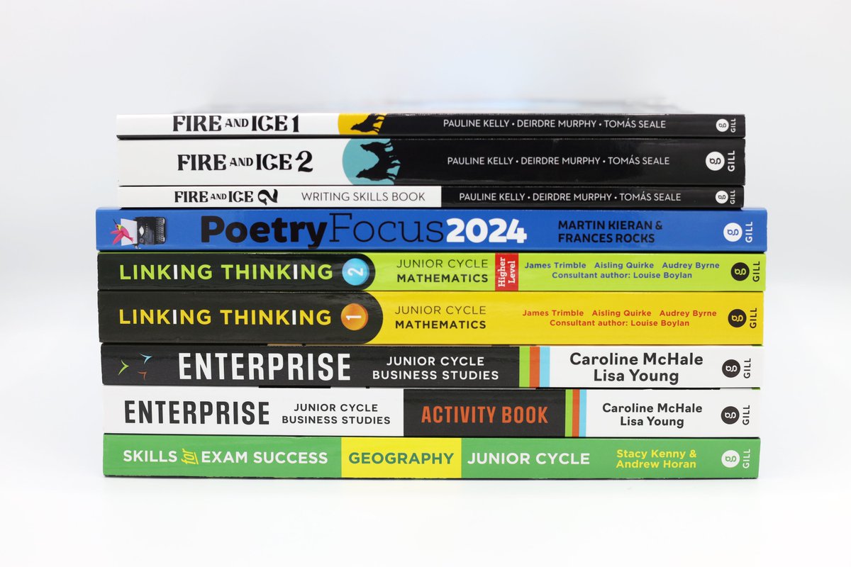 Gill Education (@GillEducation) on Twitter photo 2022-02-15 18:02:42 We have a comprehensive range of post-primary textbooks and eBooks for #JuniorCycle, #LeavingCertificate, and Exam Revision.
Visit GillExplore for samples of our full range of titles and digital resources 👉 bit.ly/32TgiVQ
#GillEducation #edchat We have a comprehensive range of post-primary textbooks and eBooks for #JuniorCycle, #LeavingCertificate, and Exam Revision.
Visit GillExplore for samples of our full range of titles and digital resources 👉 bit.ly/32TgiVQ
#GillEducation #edchat
