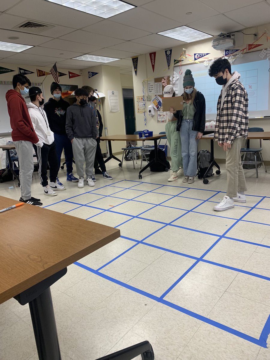 fhsliteracy's tweet photo. AVID 12 Leaders mentored AVID 9 students discussing skills and strategies they have developed over four years to set them up for success! Some collaborative community building fun  and Q &amp; A too!@1FarmingtonHS @fhsactivities1 https://t.co/HoBqWyogUi