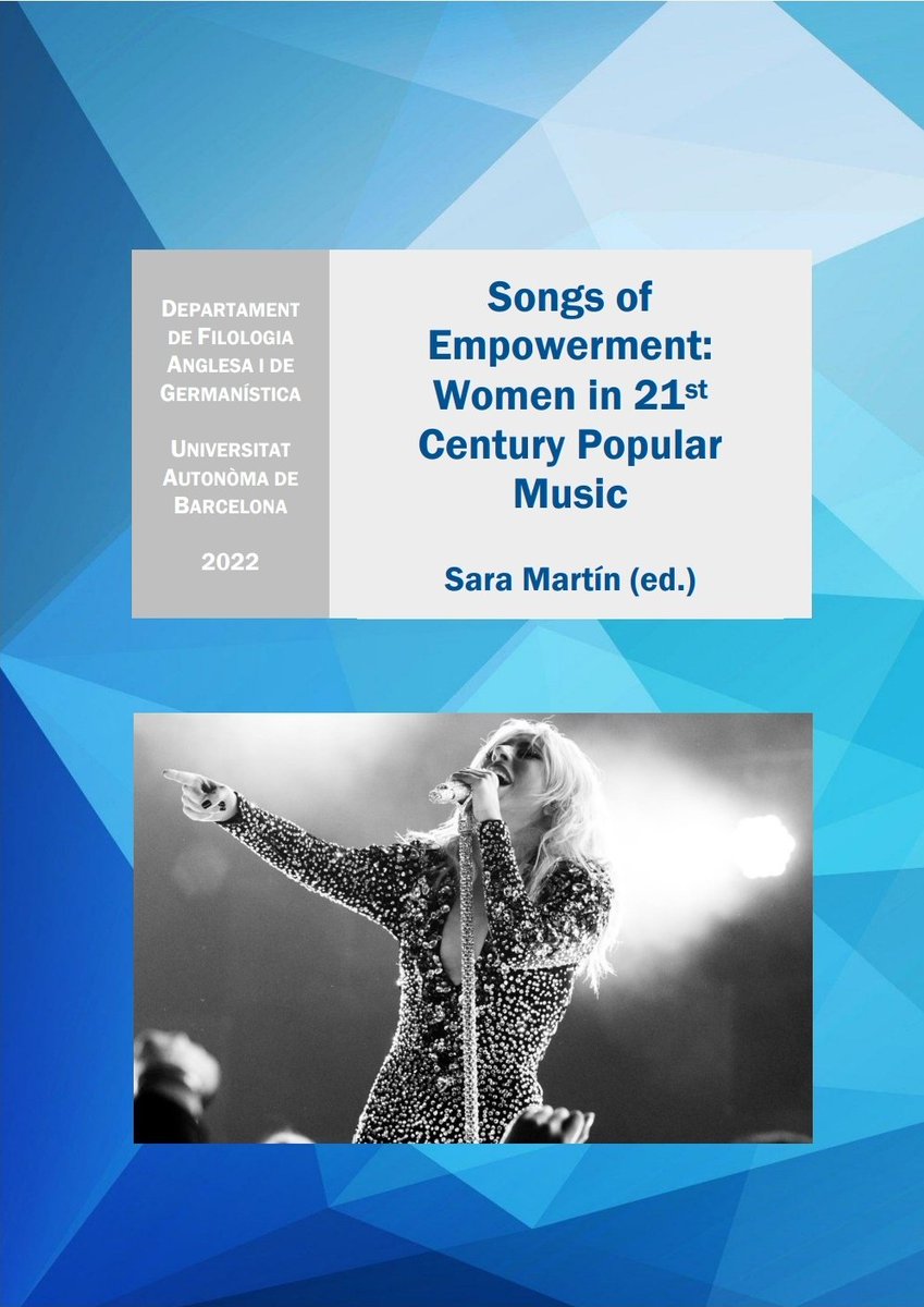 Great e-book on women in the 21stC pop music by @SaraMartinUAB and her 4th year students at <a href="/filoanglesauab/">@FiloAnglesaUAB</a> @LletresUAB! 👏👏👏 Available here ddd.uab.cat/record/254907