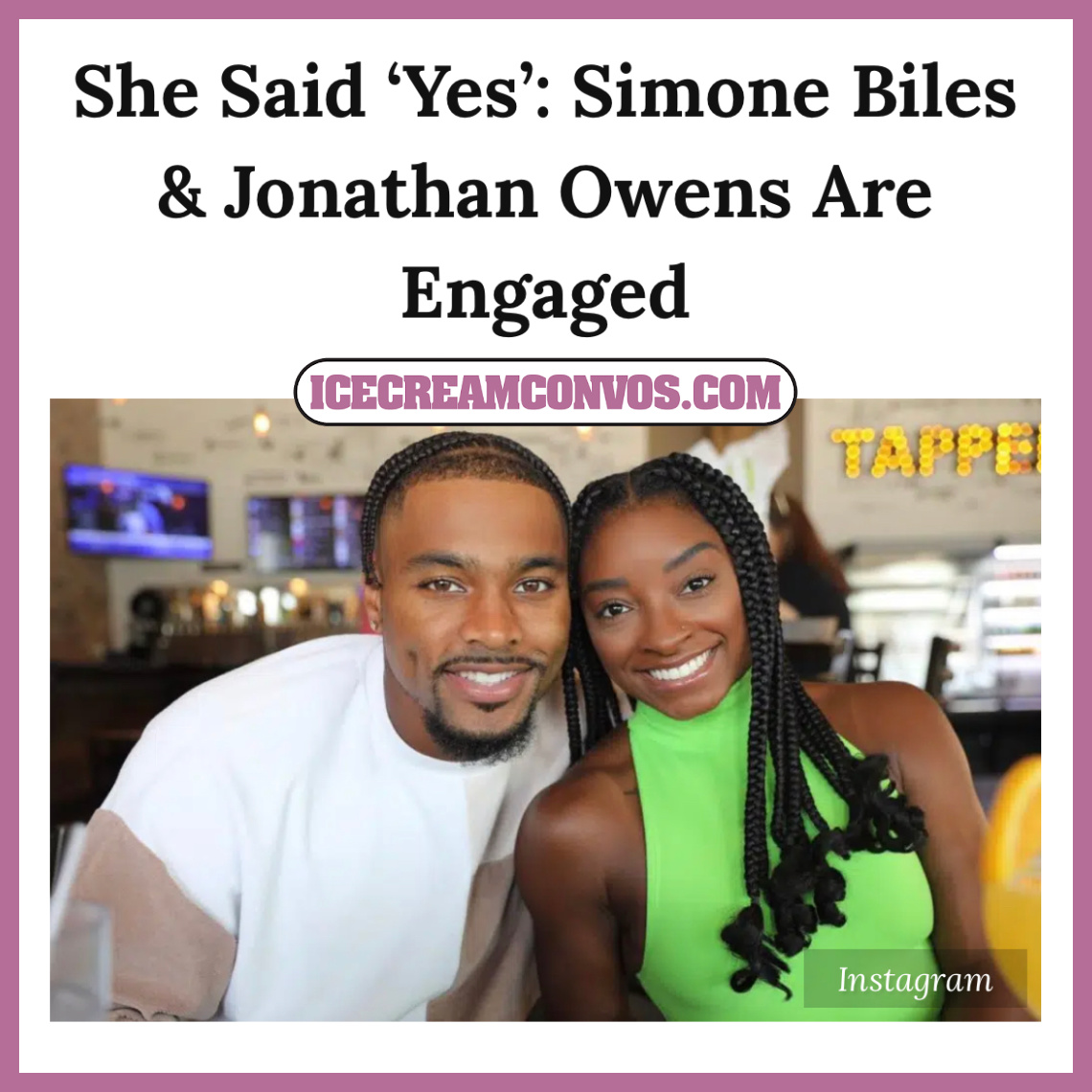 Olympic gold medalist Simone Biles and Houstan Texans safety Jonathan Owens are engaged to be married. 💍🖤🍦

See the proposal photos 👉🏾 bit.ly/3BlMq1l

Congratulations to the beautiful couple! 💞

#SimoneBiles #JonathanOwens #Engaged #Congrats