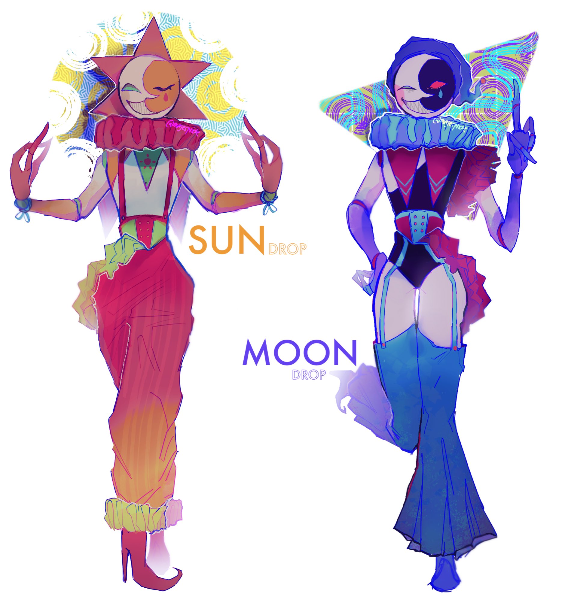 Sundrop and Moondrop