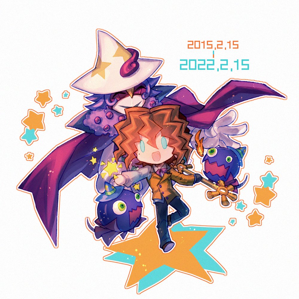 udoshiyo's tweet photo. 2015.2.15-2022.2.15 游戏王Arc-V 43话放送纪念
因为没有官方给出的生日就纪念一下他第一次打牌的时间
Show must go on! https://t.co/3W1VQxAUZO