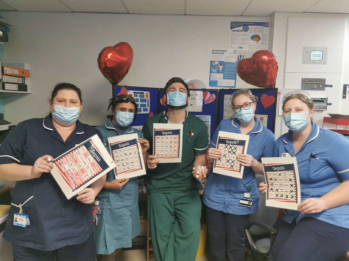 LTHTNeuroCE's tweet photo. Today we visited L24 to spread awareness of Sepsis, playing a game to get everyone engaged #neuroheroes @KangaAlly @LTHTNEURO @fiona13drummond @RD2641001331 @LthtSepsis @KarenWa10322765 https://t.co/W0nESl1eER