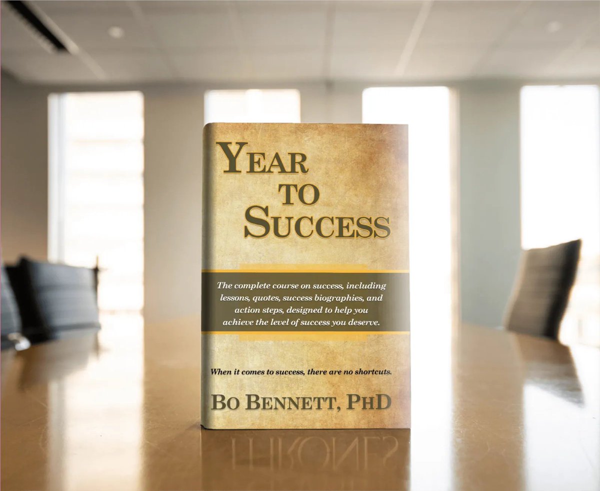 BoBennett's tweet photo. Year To Success is a full year course in success, designed to be a practical guide to achieving your definition of success. 

https://t.co/vx1GZZHo12…

#Booknerd #Bibliophile #Reading #WritersLife #Books #Novel #Bookish #Shelfie #ReadMore #AmWriting #AmReading #IndieAuthor https://t.co/A12tyXjw0z