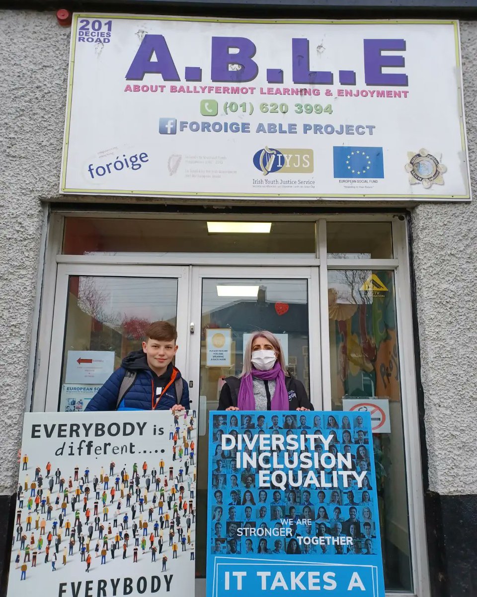 📣📣📣 more businesses and organisations who believe in our COMMUNITY
everyone is welcome!!
Like share , get involved

#solidarity  
#NoRoomForRacism 
#noviolence 
#COMMUNITY
#downattheBARN
#Ballyfermot
#diversity 
#inclusion
#Dublin
#dublincitycouncil 
#LeCheile
#dccsouthcentral