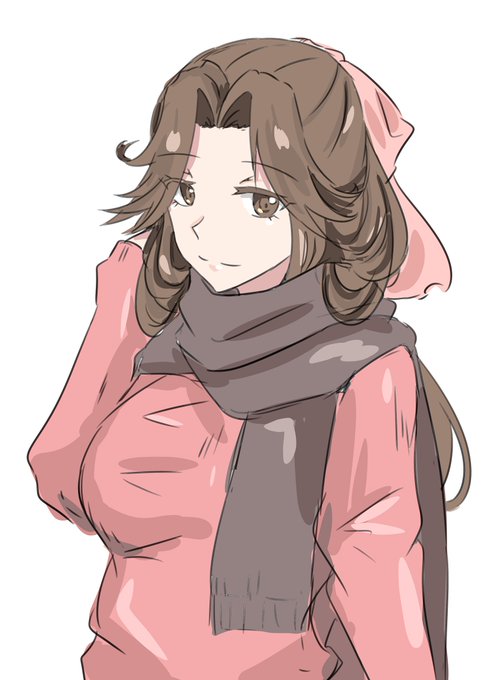 神通「髪の毛の上から巻くと暖かいんですよ?」

独特のカーブとゆるくほつれた感じがいいよねぇ、、、 