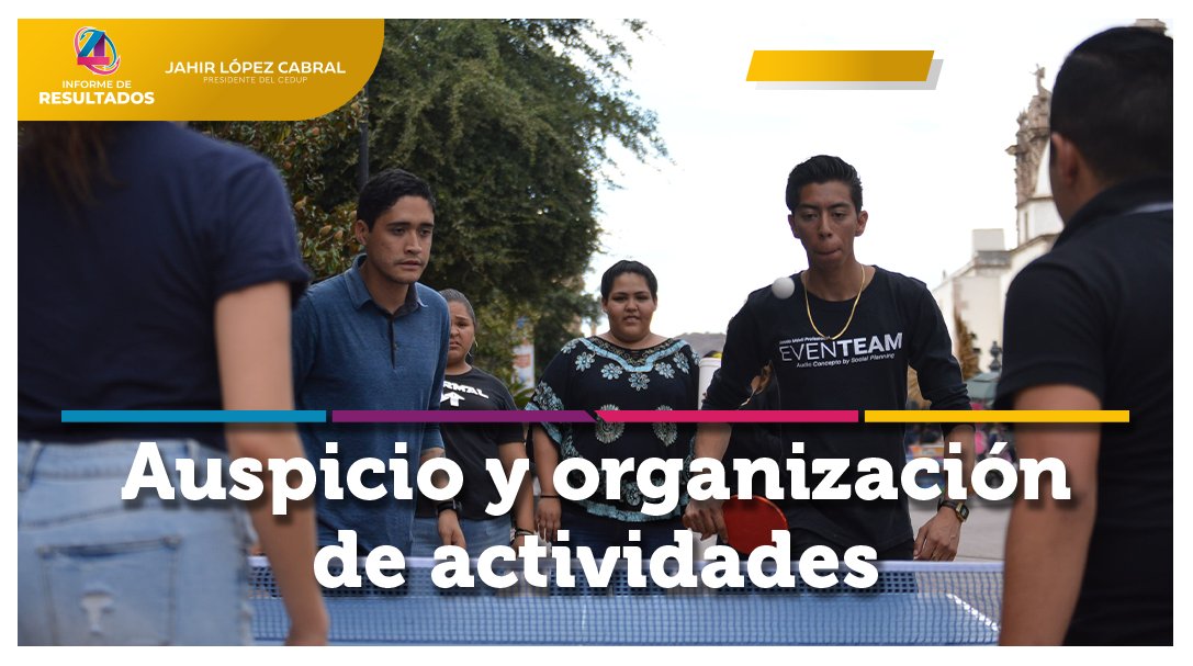 cedupmx17_21's tweet photo. Durante cuatro años de gestión auspiciamos y organizamos múltiples eventos académicos, deportivos y sociales. Hoy, la gran comunidad de las universidades privadas está más unida 🤜🤛. Dar resultados #EstáEnNosotros. https://t.co/B9FptLAUWG