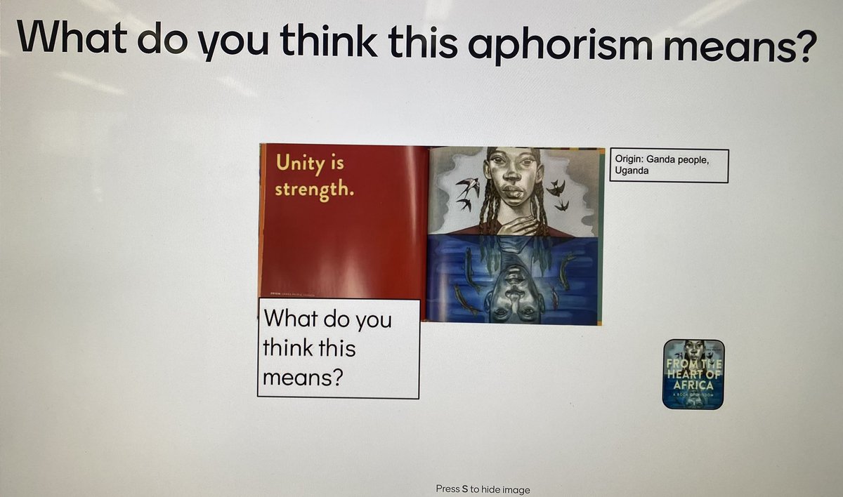 LarkspurLibLC's tweet image. Today’s  #LiveFromTheLibrary was reading Hair Love (thanks to @Teach_Beyond for the resource!). We started with aphorisms as a Minds On for our learning. Today we had 14 classes from K-Gr 5 join in to read &amp;amp; learn together. @PDSB_Libraries  @EricRWalters #ONSchoolLibraries
