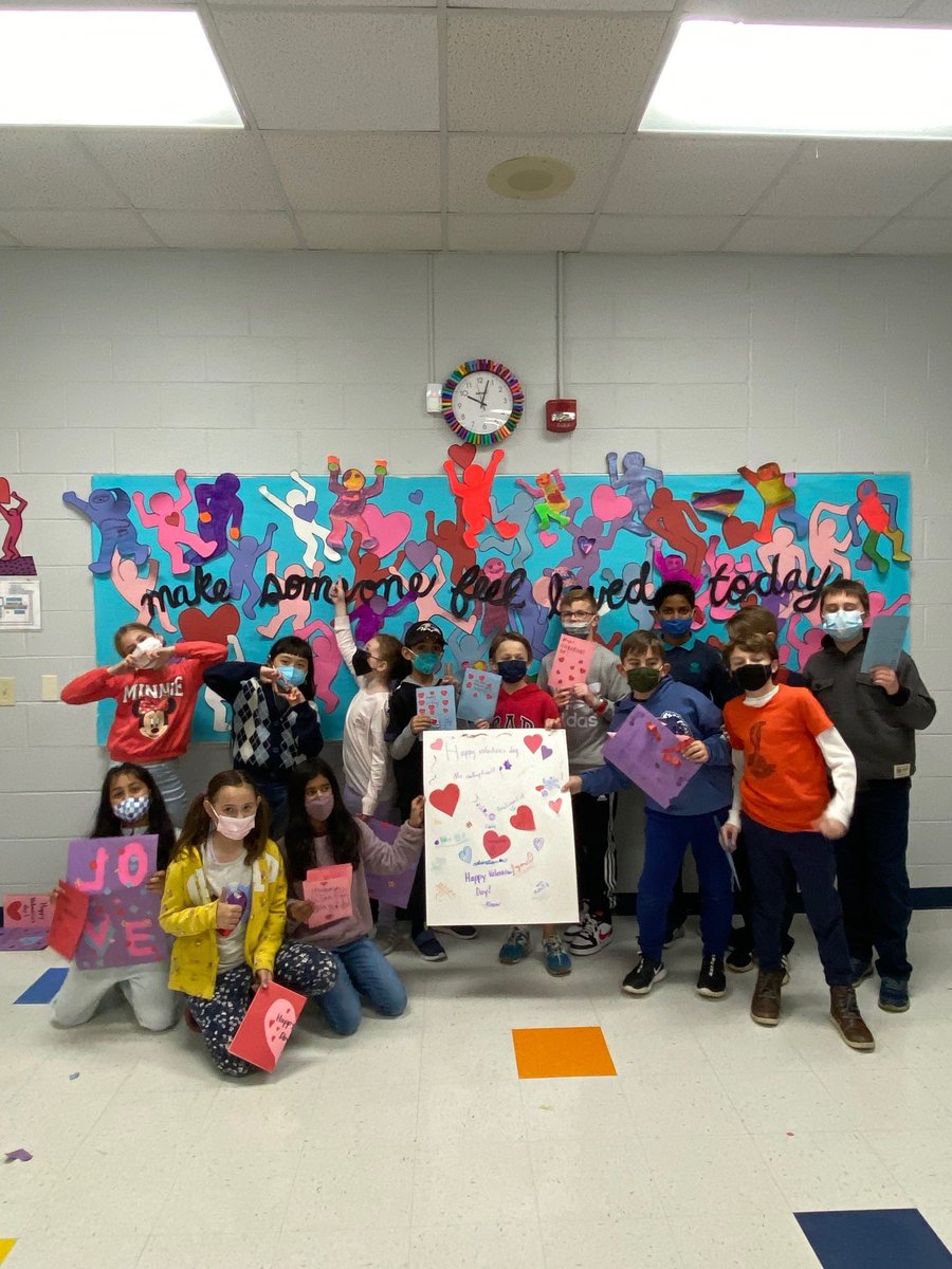 BISCharlotte's tweet image. BISC students were sharing the love this Valentine's Day!